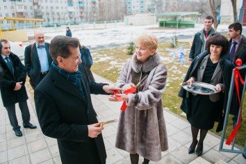 В Астрахани на месте бывшего детского дома открылся новый детский сад